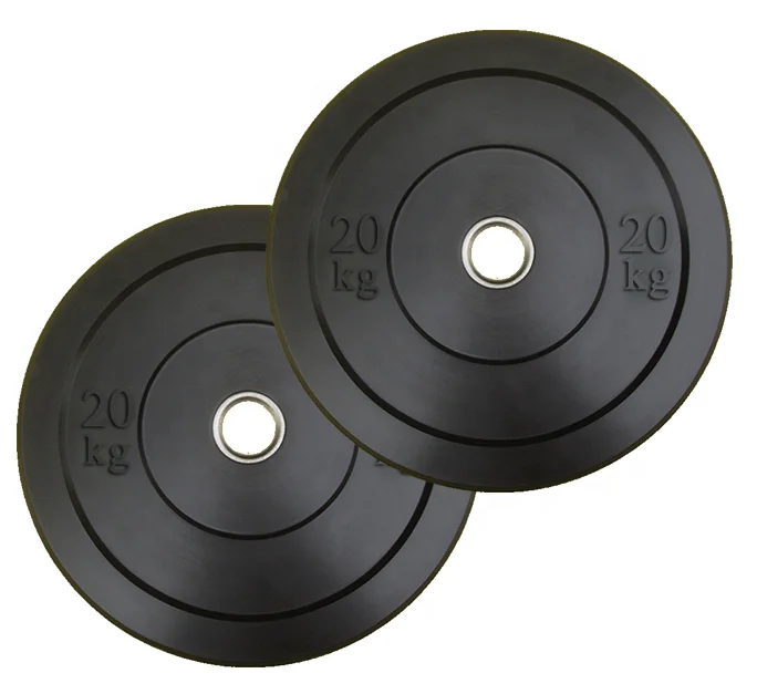 Wholesale Bumper Plates Gym Barbell Plates Rubber Bumper Plate Fitness Equipment