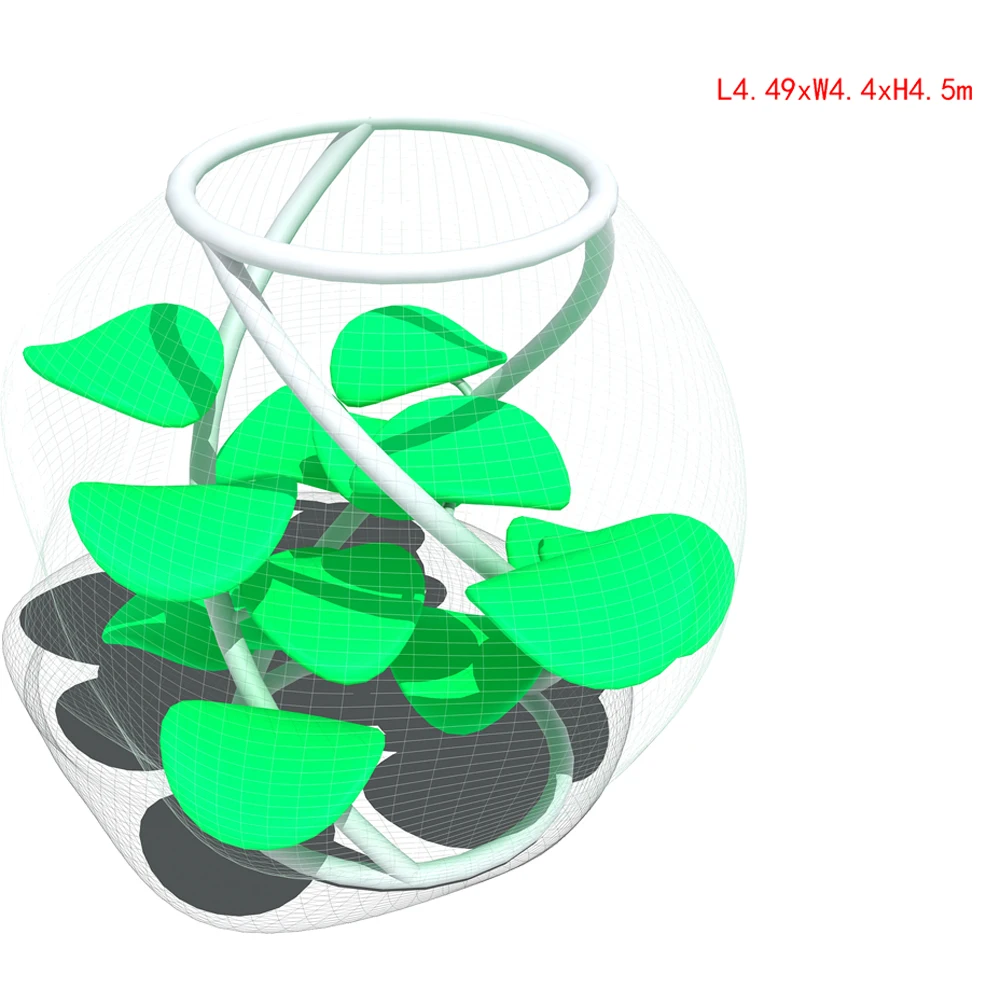 Outdoor airplane playground amusement parks OL-DZ008