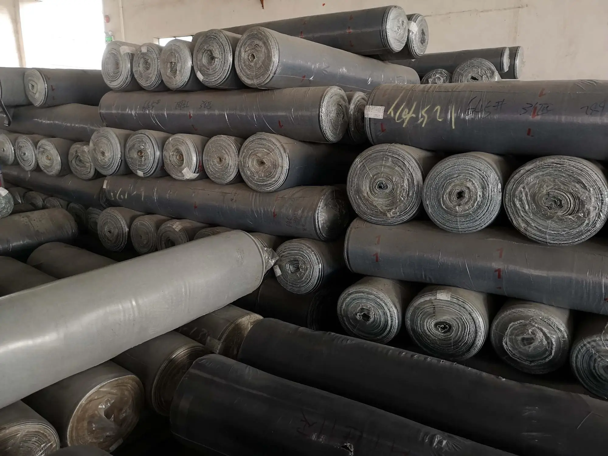 MS01 Stock lot mix denim fabric Wholesale for jeans and clothes