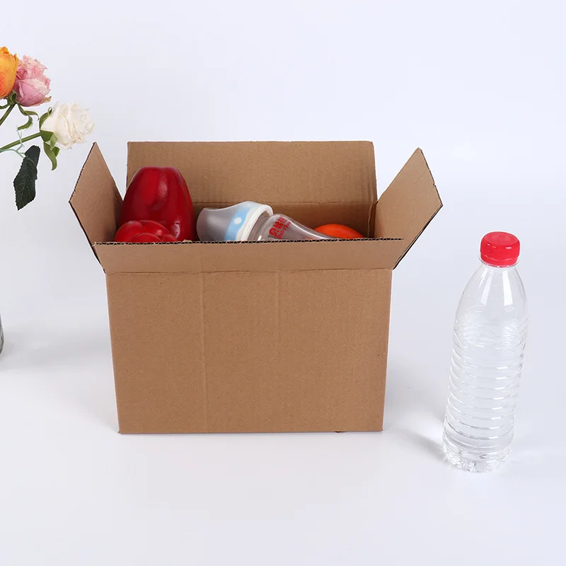 Manufacturer Small Business Kraft Boxes Shipping Mailing Moving Packaging Corrugated Cardboard Box