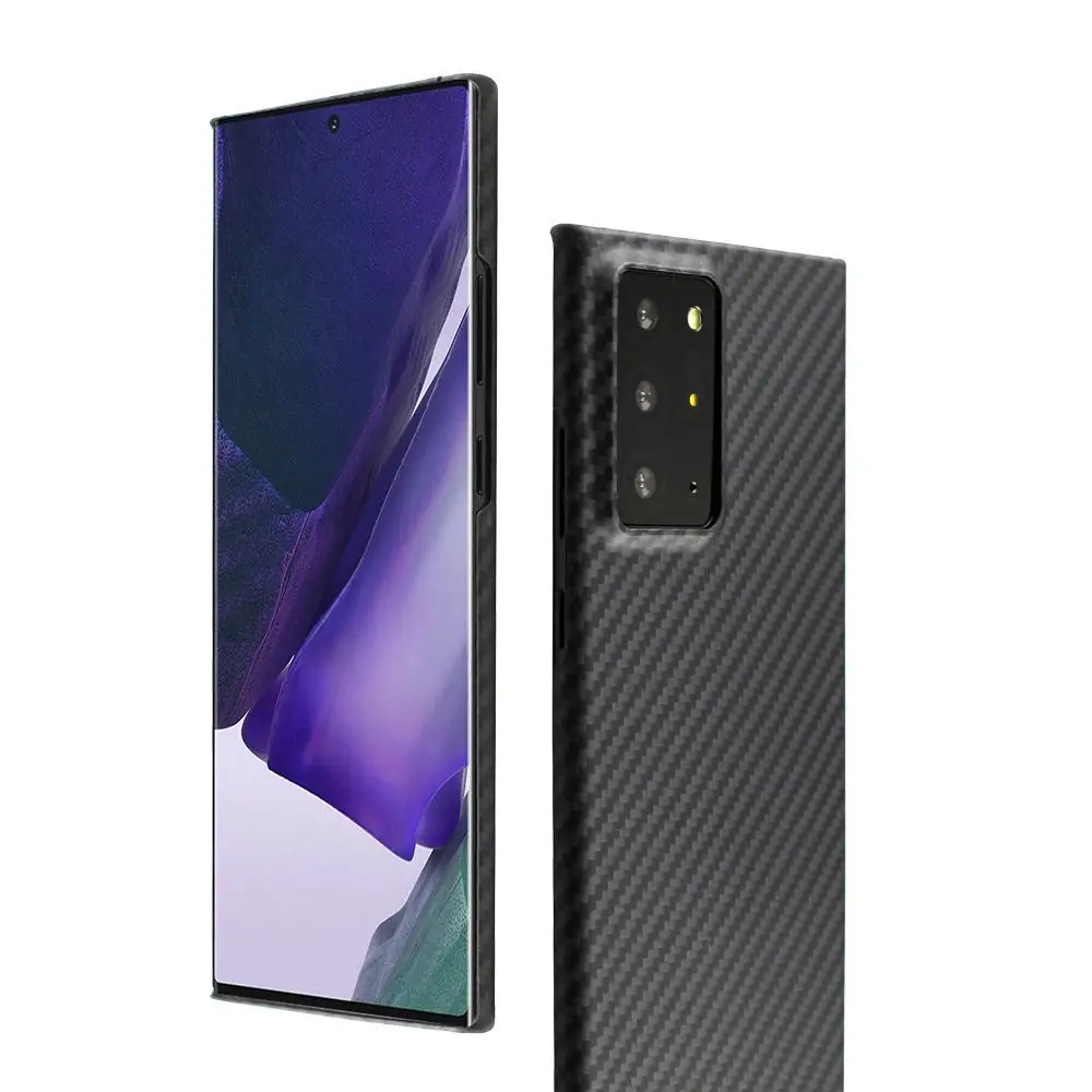 Factory Wholesale Price  Real  Aramid Fiber Phone Case For Samsung Note 20