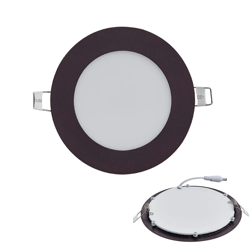 Construction Panel Ultra Thin Led Panel Light Round Led Panel 20W Slim Downlight Led Recessed Down Light