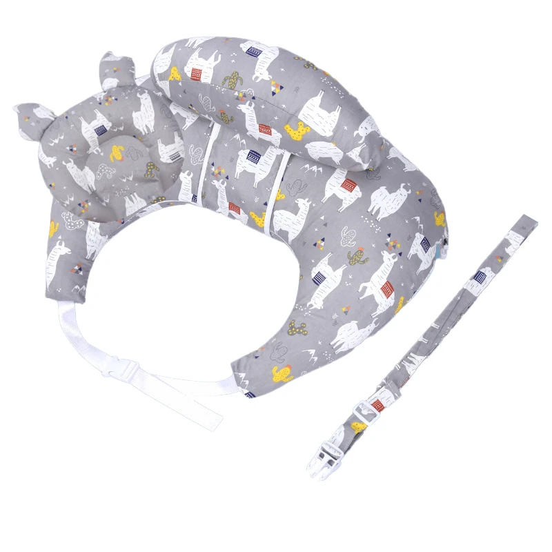 Hot selling custom comfortable cotton fabric infant breastfeeding baby nursing pillow