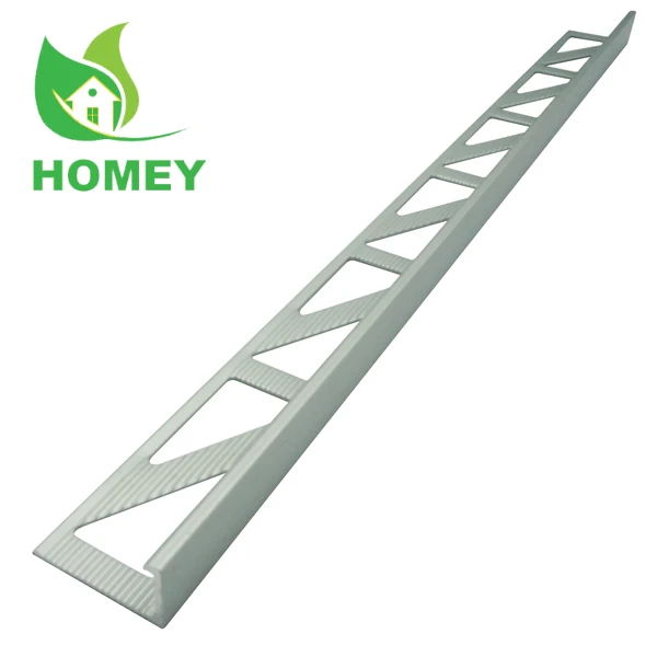 L chrome straight angle decorative metal trim