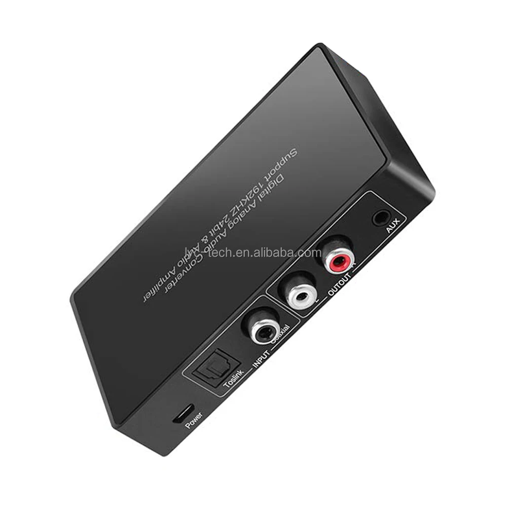 
 Цифро-аналоговый аудиоконвертер с дистанционным управлением и выходом громкости  