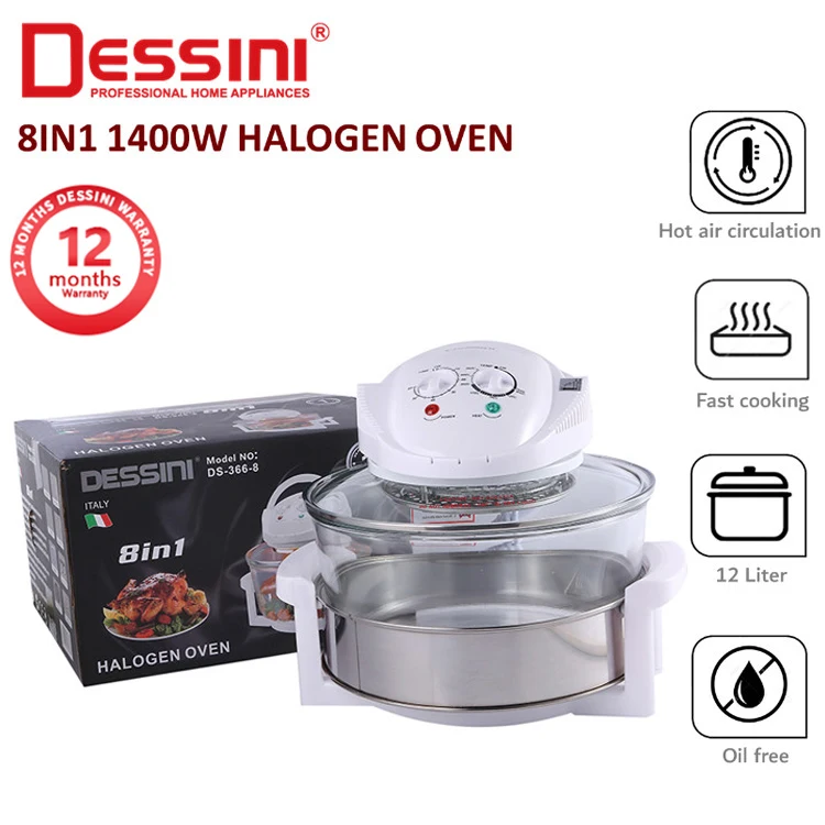 DESSINI Latest Smart Electric Convection Oven Multifunctional Non-stick Fast Heating Oven Air Turbo Oven