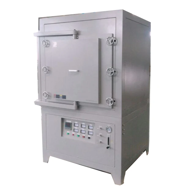 Сертификат, азотная высоковакуумная высокотемпературная 1700C лабораторная КОНТРОЛИРУЕМАЯ АТМОСФЕРА, печь с загрузкой дна