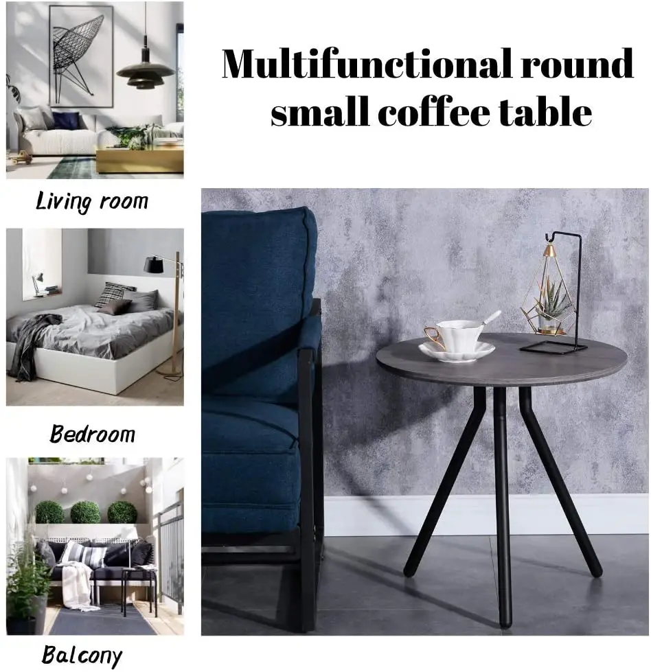 Round Shape And Simple Design Living Room Bed Side Table Modern Coffee Table By Cheap Price