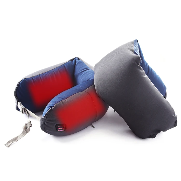 
Promotion U Shaped Neck Pillows Folding Personalized USB Heated Neck Travel Pillow 