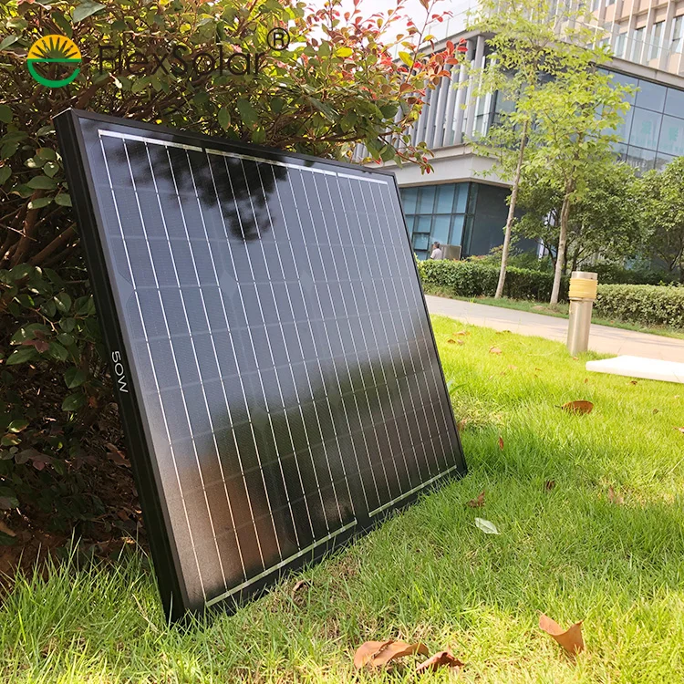 Monocrystalline Glass Solar Panel 100W 250w For Sale For Car
