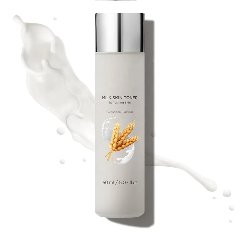 Rice Hydrating Milky Toner Glowing Non-Greasy Niacinamide Rice Milk Moisturizing Toner Instant Glow Facial Tonic