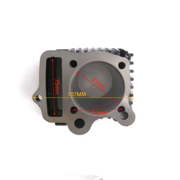 
70cc Cylinder for Honda CT70 XL70 CL70 C70 Clone 72CM3 Pit Dirt Bike ATV 