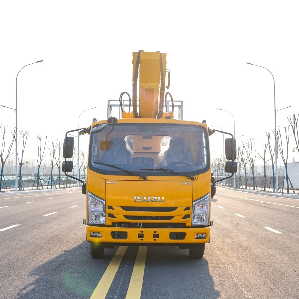 Isuzu 11m to 32m Aerial Work Platform Manlift Bucket Working Truck High Altitude Cherry Pickup Vehicle