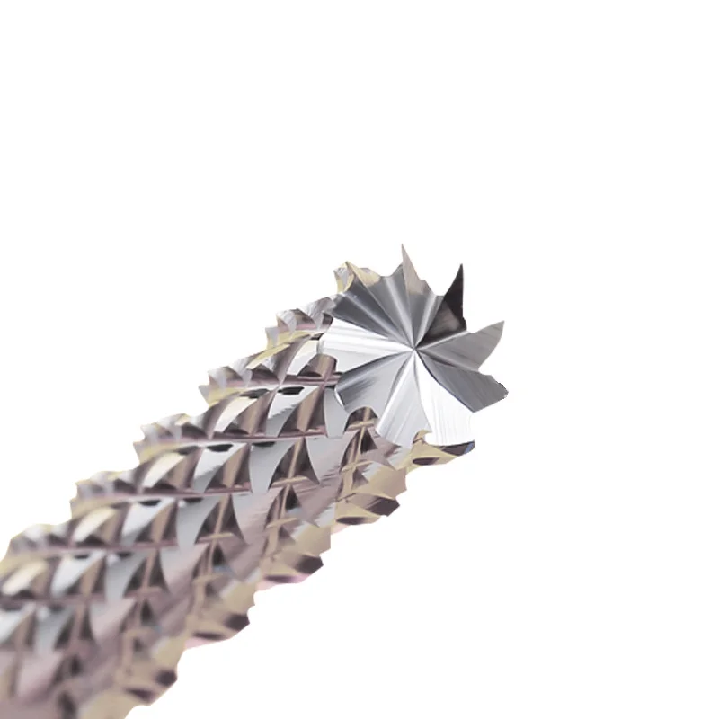 New style Tungsten Carbide Corn Teeth End Mill  Carbide Router Bit End Mill Tools CNC Milling Cutters