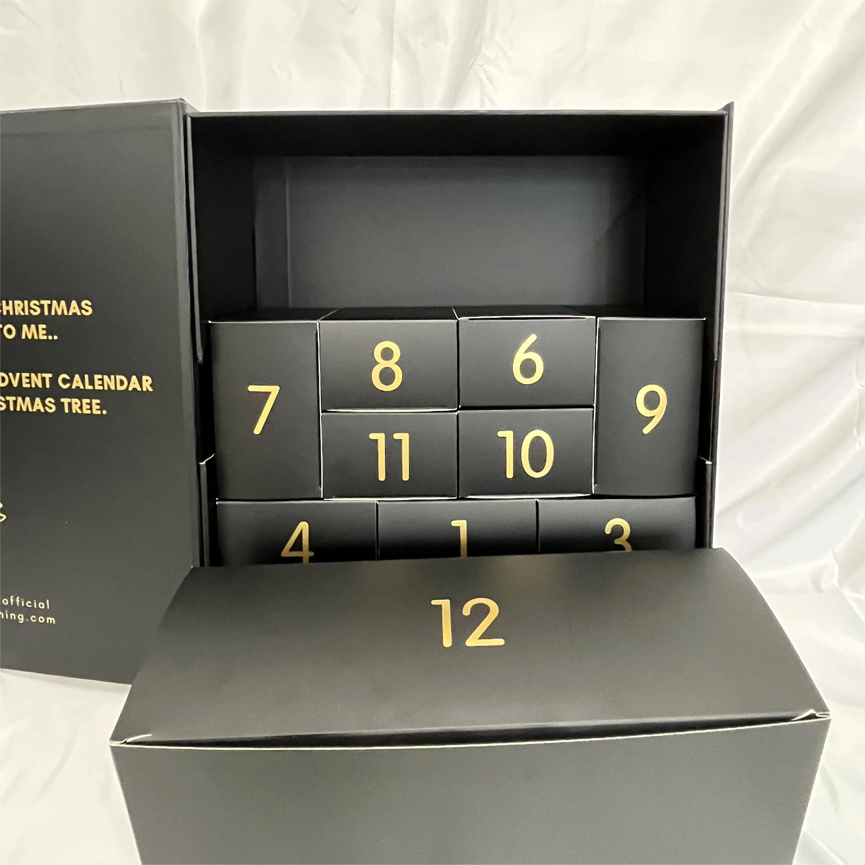 Packaging Advent Calendar Cosmetic Packaging Boxes