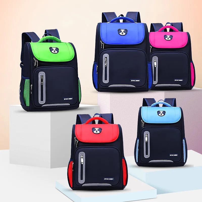 
New nice schoolbag style kids school bags backpack childrens school bags for boy and girls 