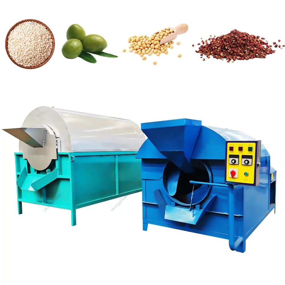 ZZSS Electric Online Support Wooden Case Peanut Roasting Machine Roaster Dryer Frying Roaster Machine Made in China