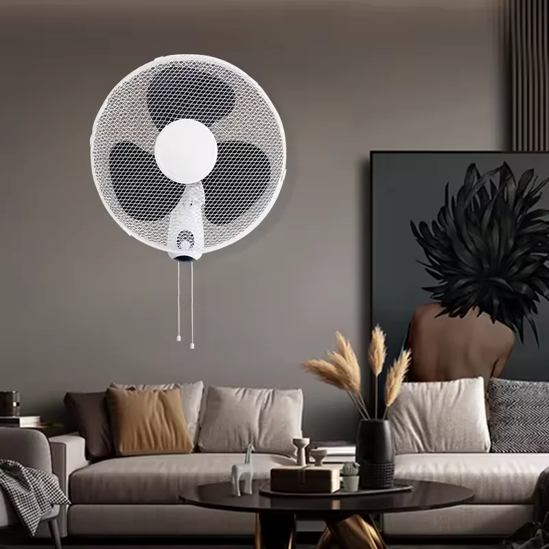 High Quality Ventilator Mural Hanging Fan Household  Wall Mount Fan with Remote Control Wall  Hot sell 16 Inch wall fan