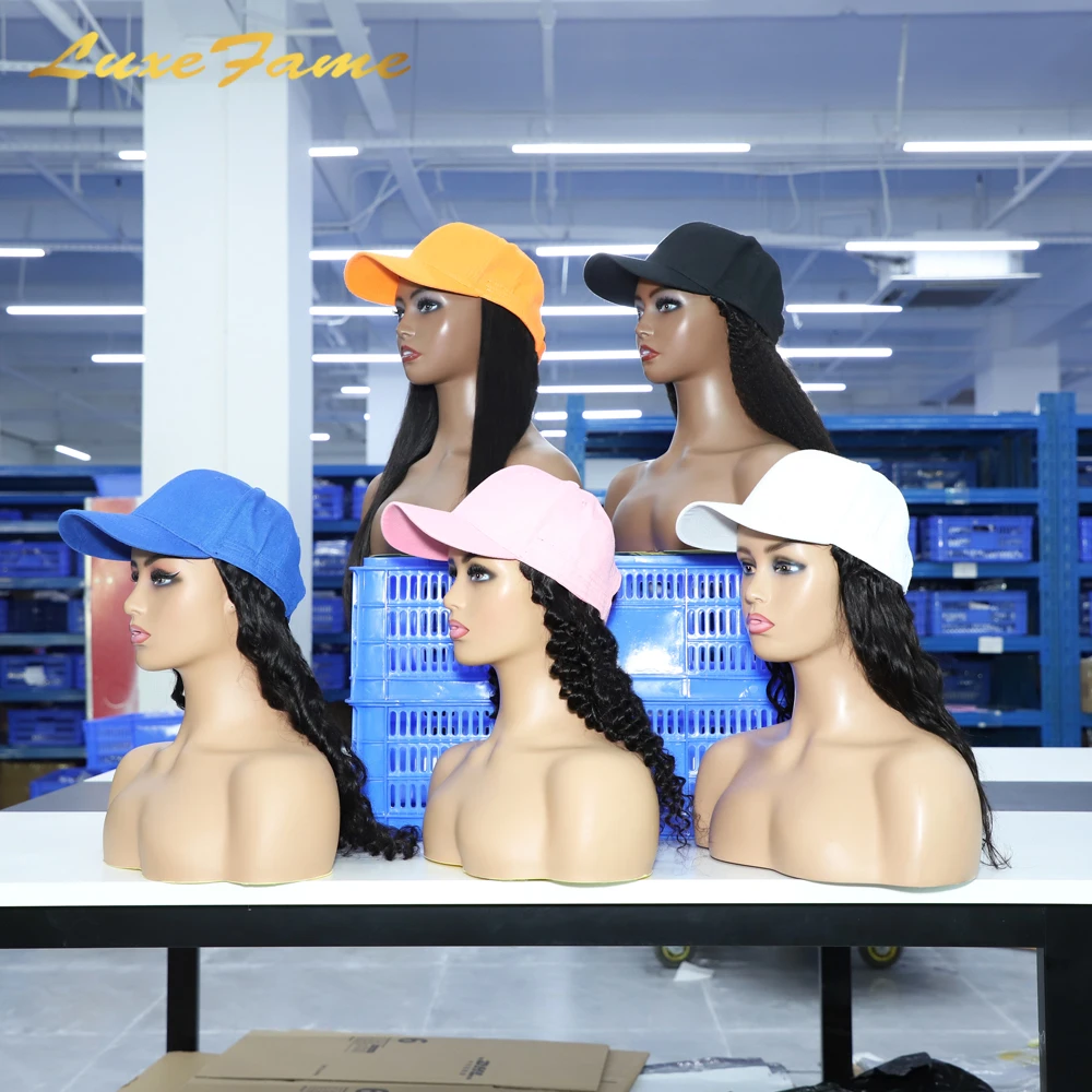 Brazilian Hair Yes Wigs Raw Hair Vendors,Wholesale Women Wig Hats Hair Extensions,30 Inch Human Hair Hat Wigs For Black Women,