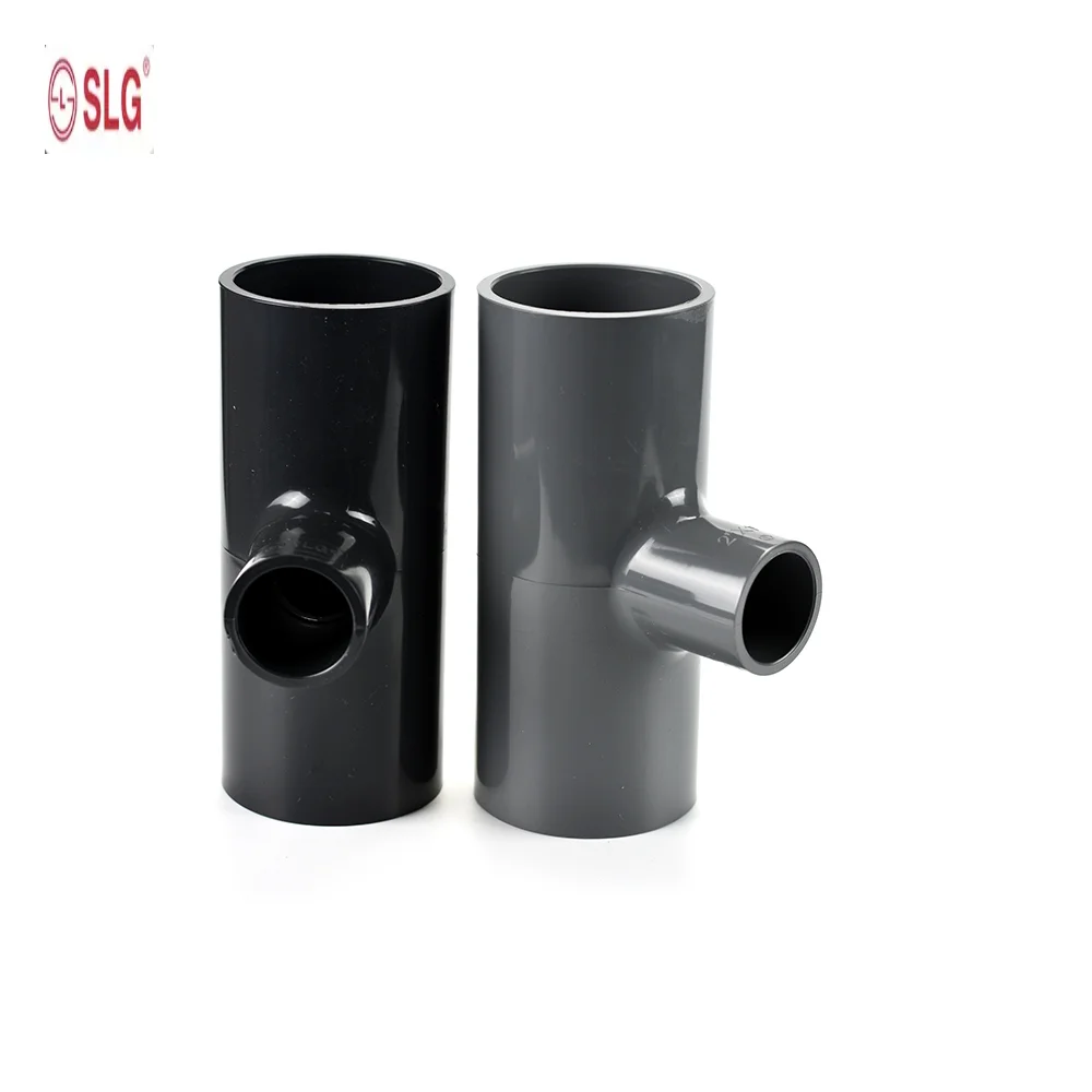 Superior quality water supply pipe fittings pvc reducing tee with wholesale price