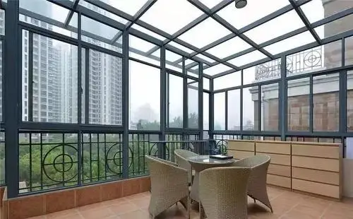 
New design Energy saving aluminium profile for sunroom 