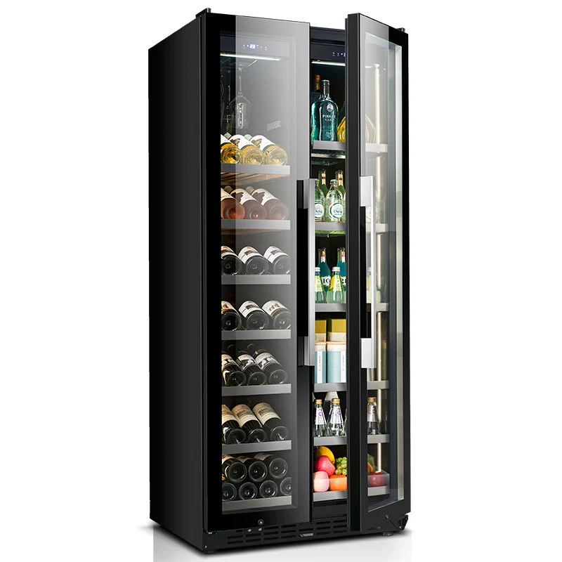 Factory Vertical Shelf Compressor Inverter Compressor Cooler Wine Fridge For Household