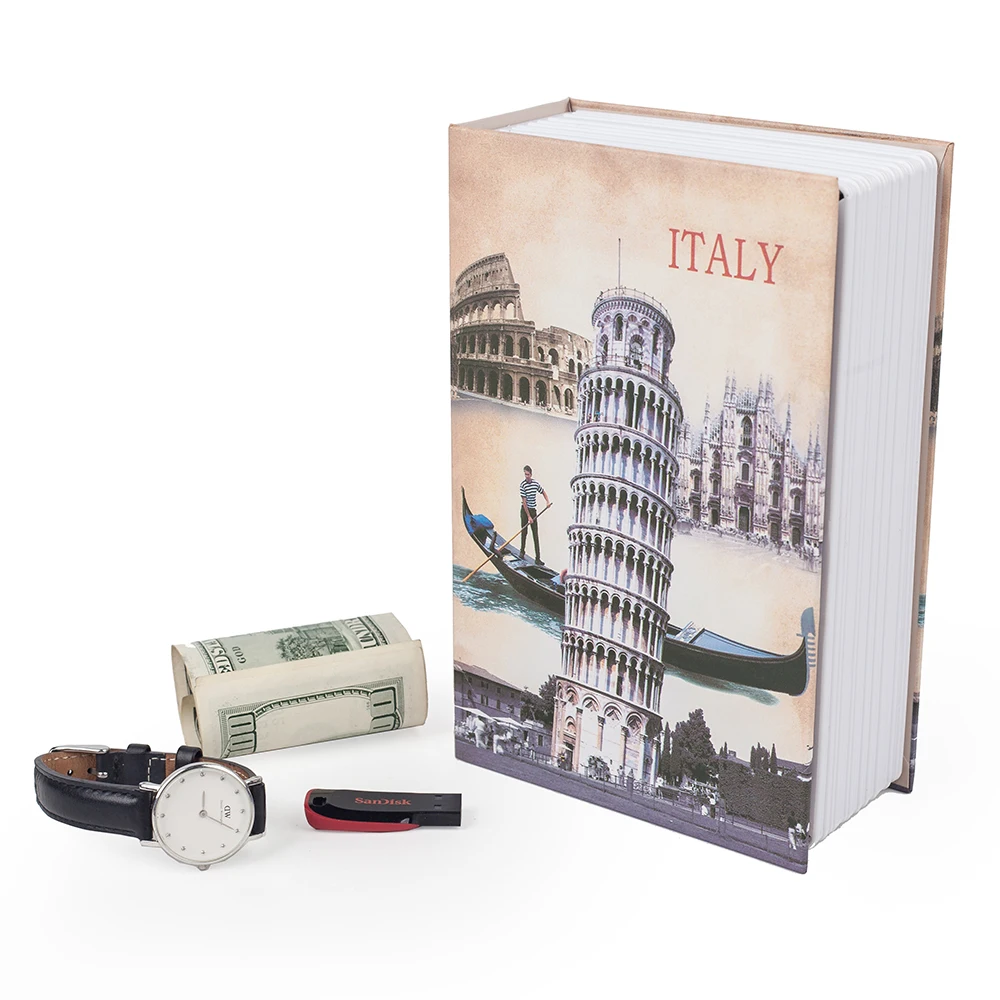 Сейф для книг, креативная Подарочная коробка для хранения с замком для хранения личных денег, копилка со скрытым паролем