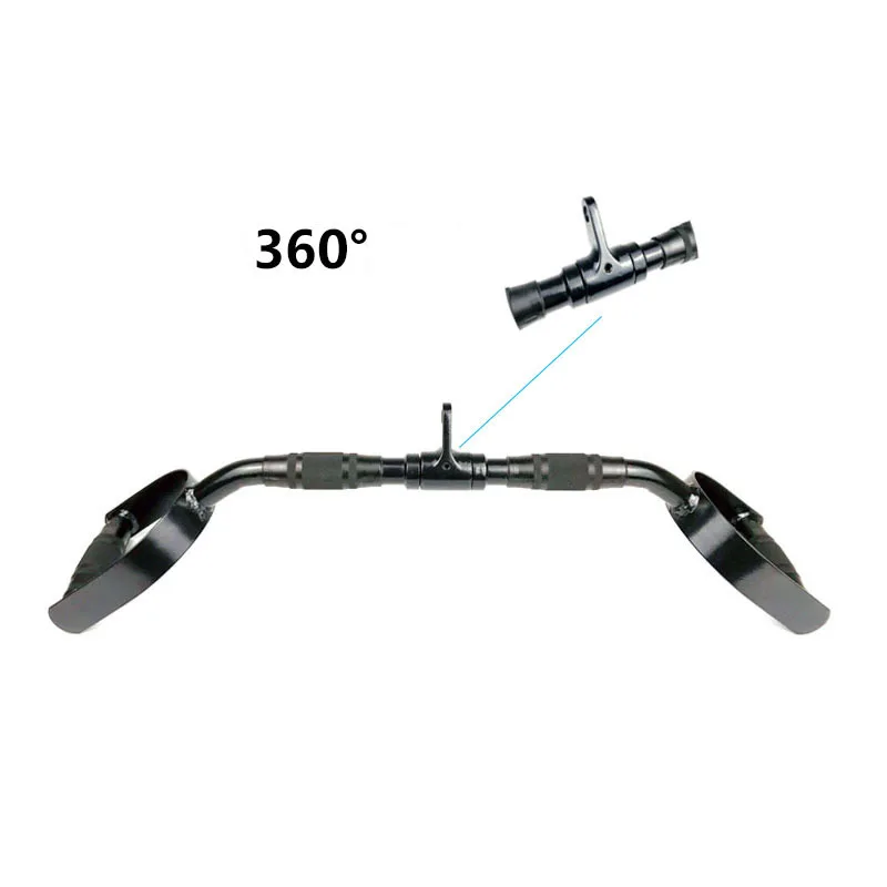 
Gym Fitness Grip Handle Cable Attachment Pull Up Bar Rowing Handle Gym Home Hand Grip Pulldown Mag Handle Grip 
