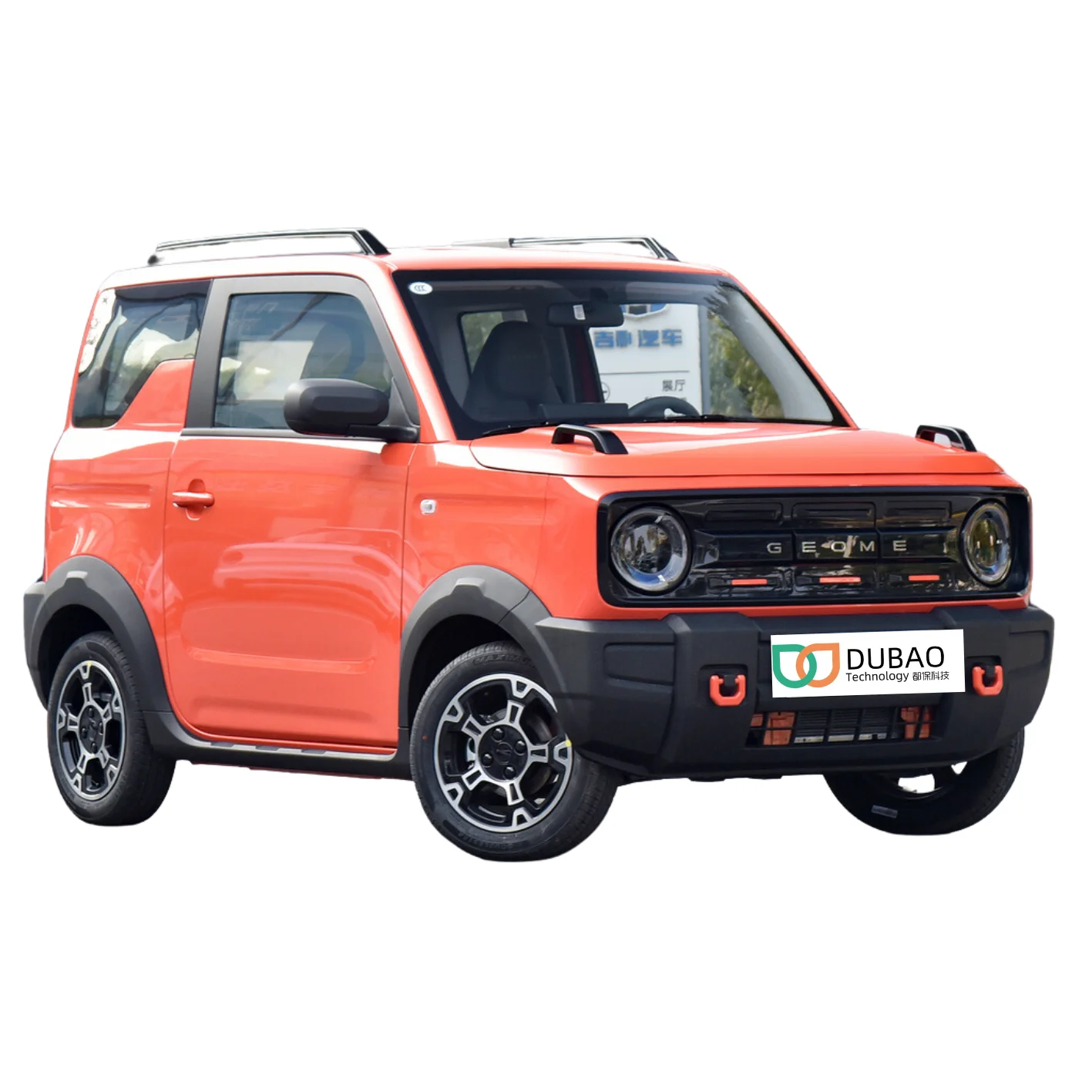Mini Vehicle Geely Panda 2024 200km Panda Rider 3 door 4 seat  100% Electric Vehicle made in China