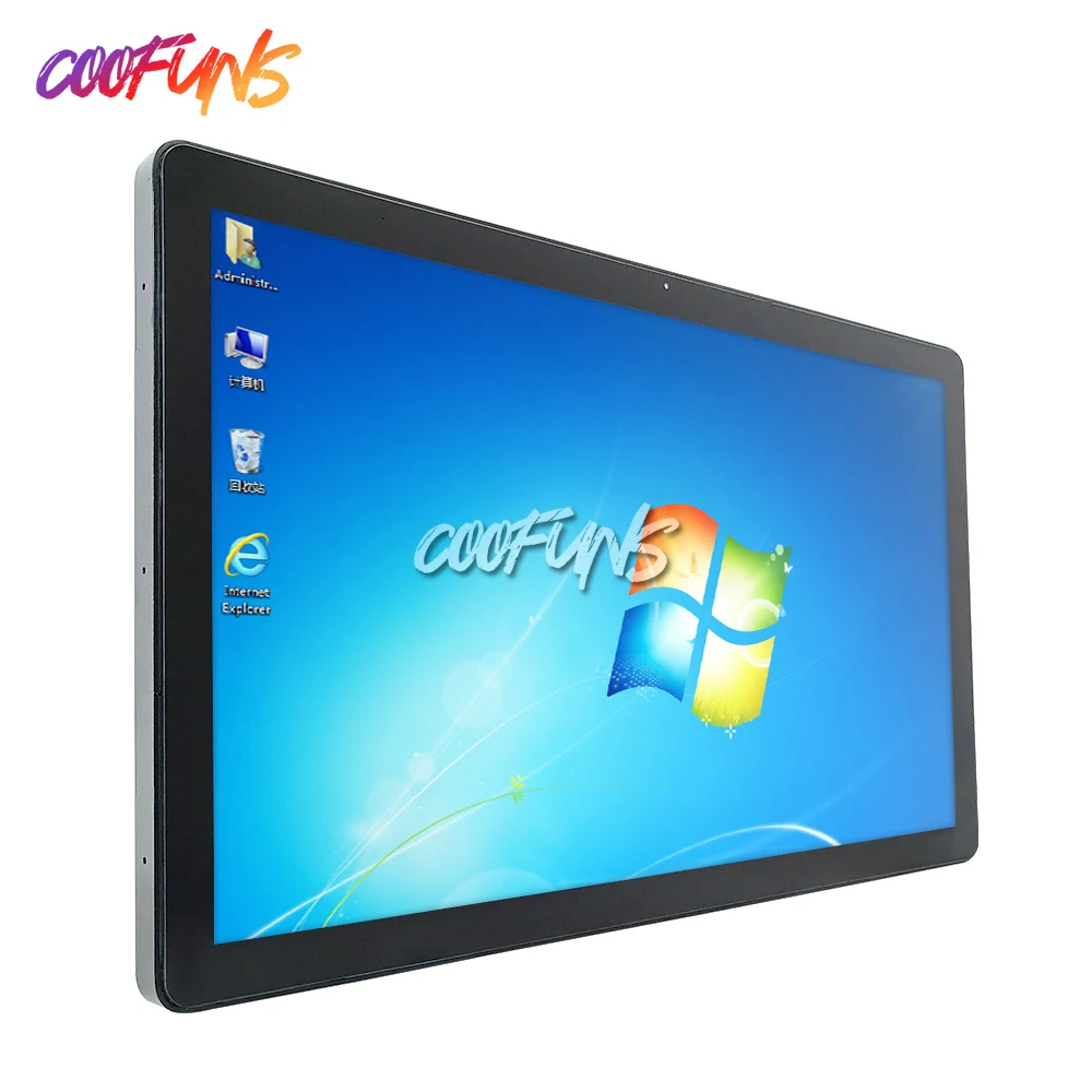 27 Inch Capacitive Touch Screen 3M RS232 Touch Monitor for Machines