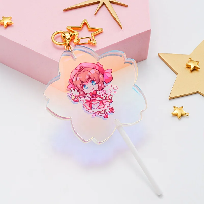 Оригинальный акриловый подвеска-леденец Juno, голограмма, блестящий эпоксидный прозрачный акриловый подвеска-леденец на заказ