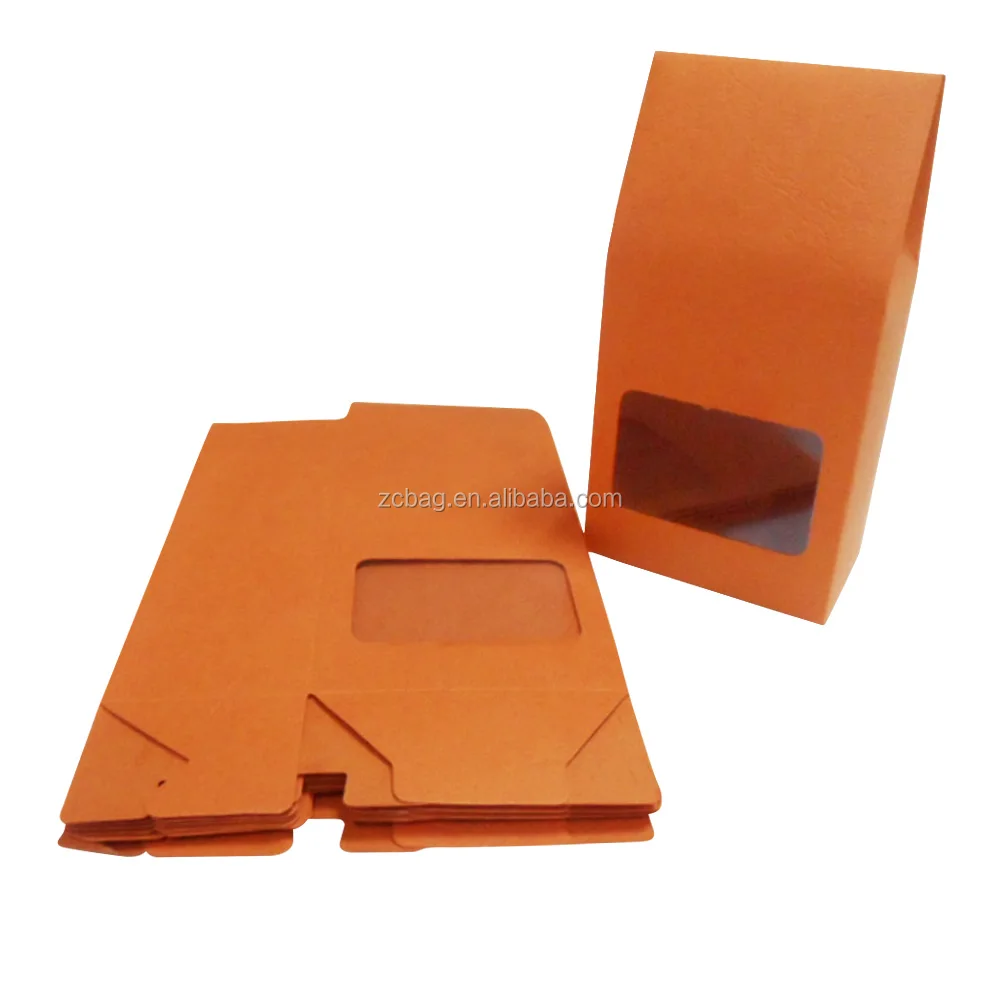 Nuts Food Storage Bag Recycle Portable Stand Up Pocket Kraft Paper Mixed Nuts Wholesale Dry Fruits Candy Sunfloweer Seeds Box