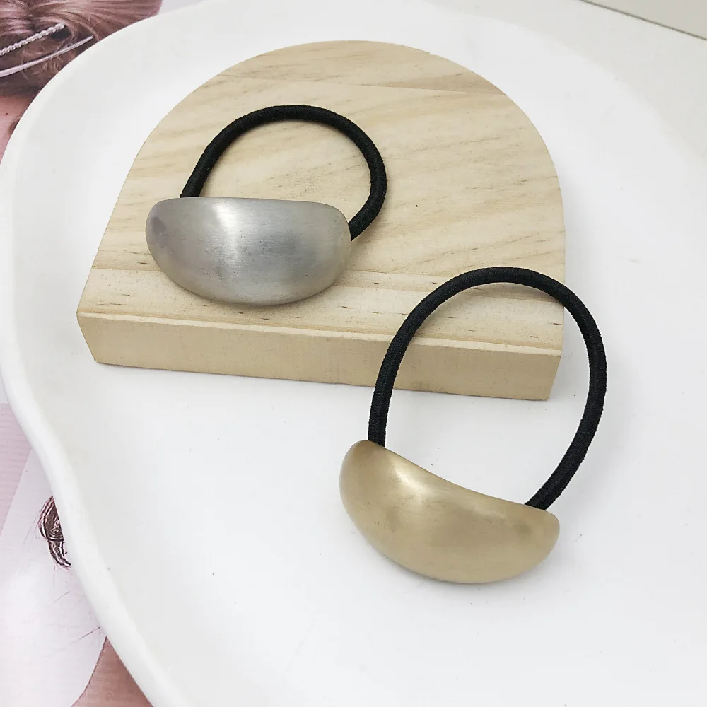 New Fashion High Elastic Rubber Band Hair Band Headdress For Women With Large Amount Of Hair And Ponytail Hair Rope