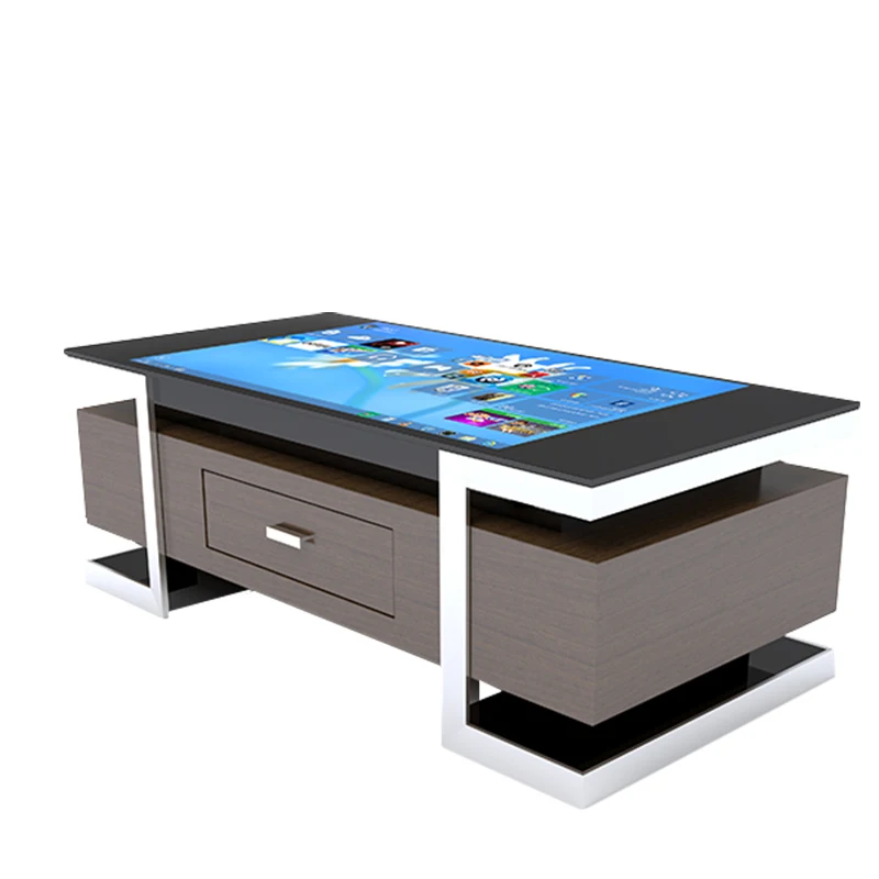 
New design smart coffee table with android/window system ALS customized blueteeth smart multi screen touch coffee tables 
