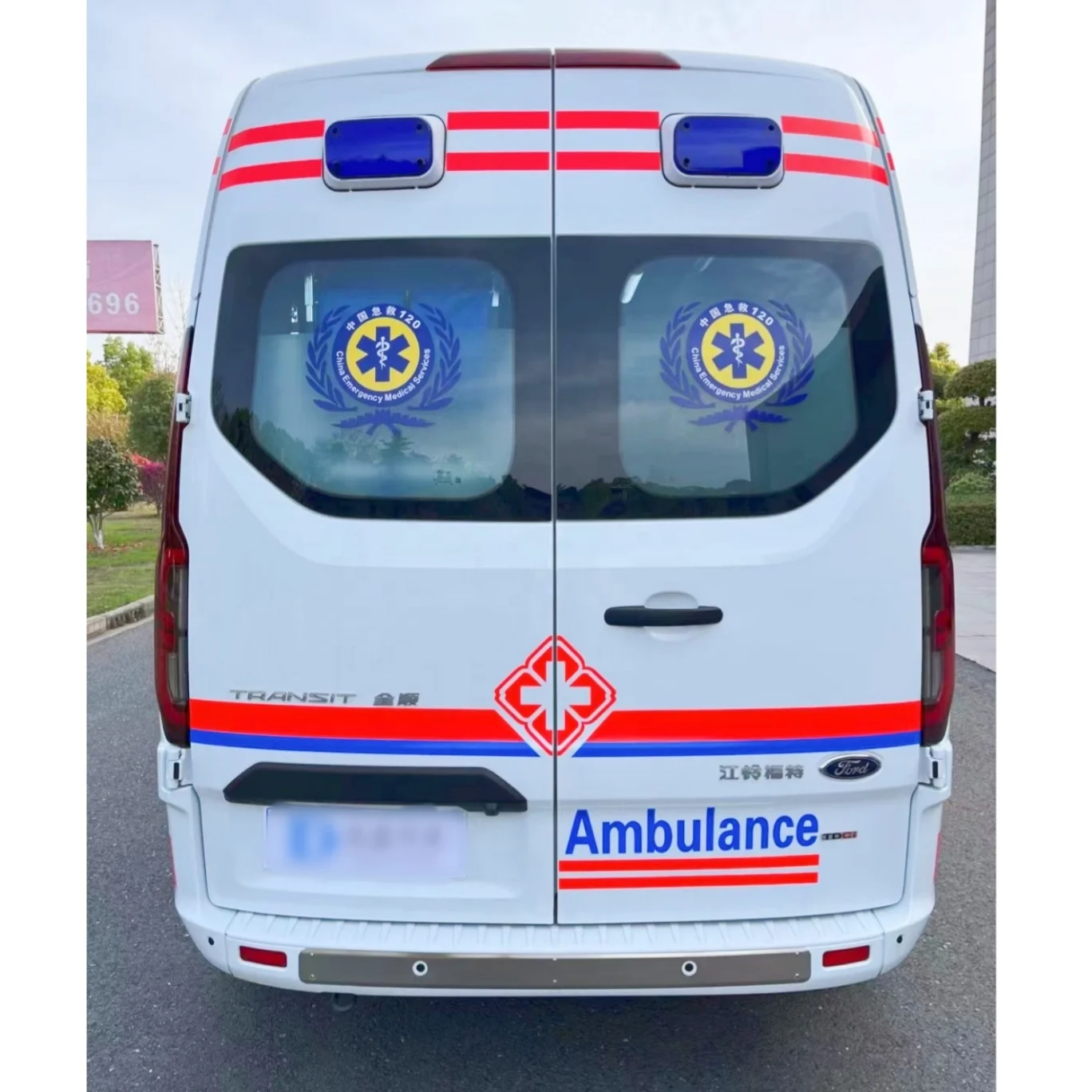 Mobile Ward-type Emergency Car for sale