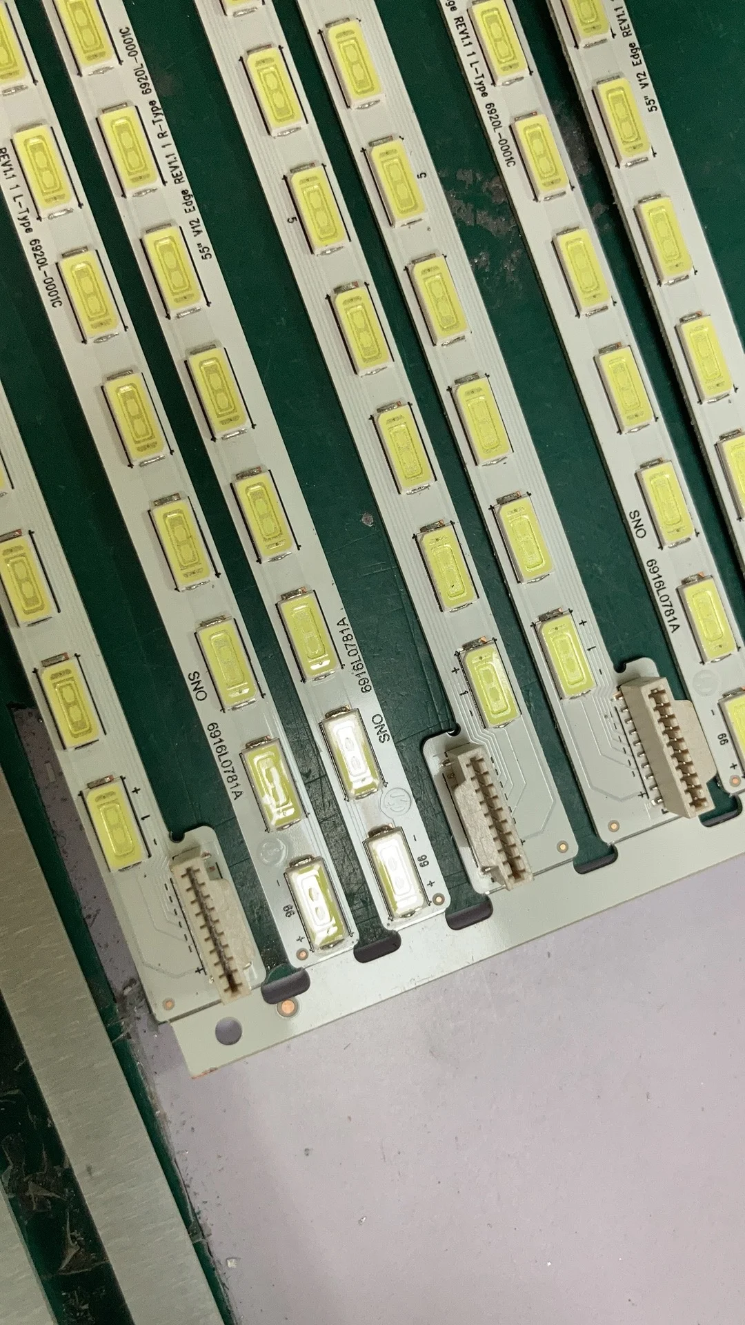 55LM6200 LG 66leds backlight for LG 55 LED TV back light for tv repair LG55LM6200