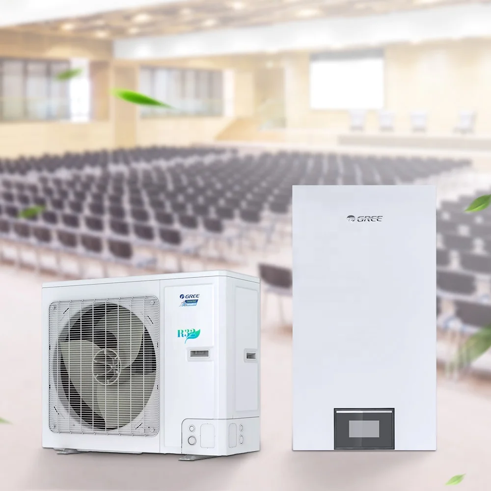 Gree R32 R290 Split Heat Pump DC Inverter Water Heater 3kw~8kw OEM For Home Heating Cooling and Water Heating Pompa Ciepla