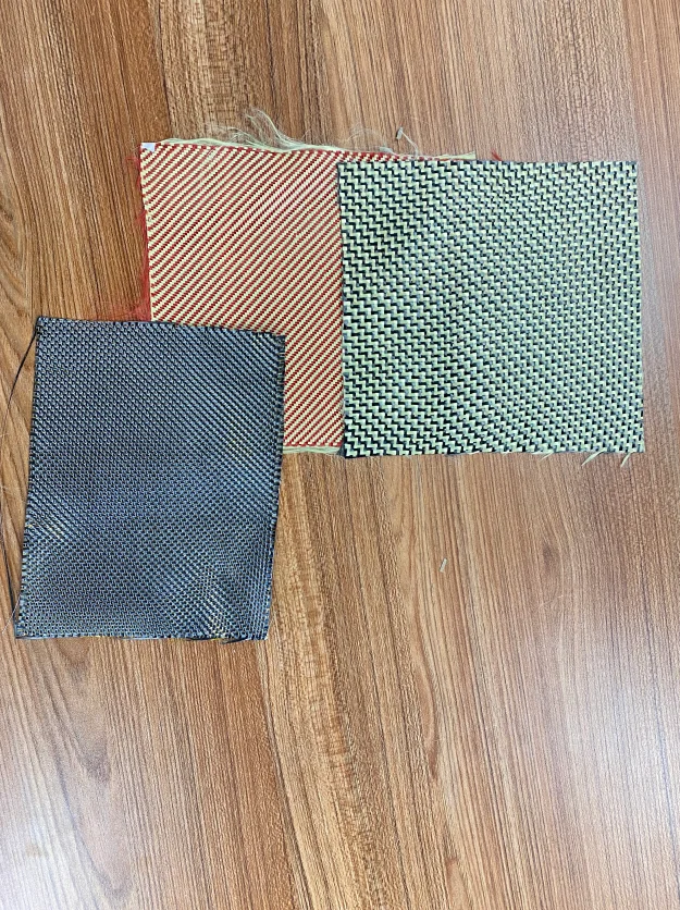 240gsm 320gsm High Performance Aramid And Carbon Fiber Mix Woven Prepreg Fabric Incorporating Kevlar For Enhanced Durability