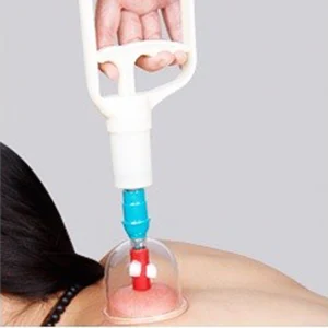 Good Quality 20*10CM Hijama Cups Wholesale Cupping Therapy Suction Pump Gun