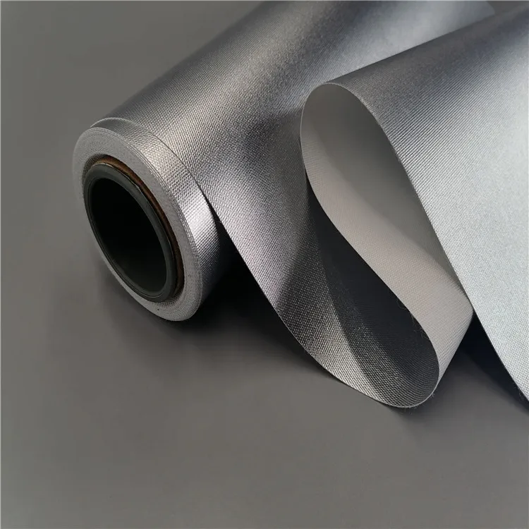 
Ecosolvent silver canvas fabric with inkjet print 600D polyester canvas roll 