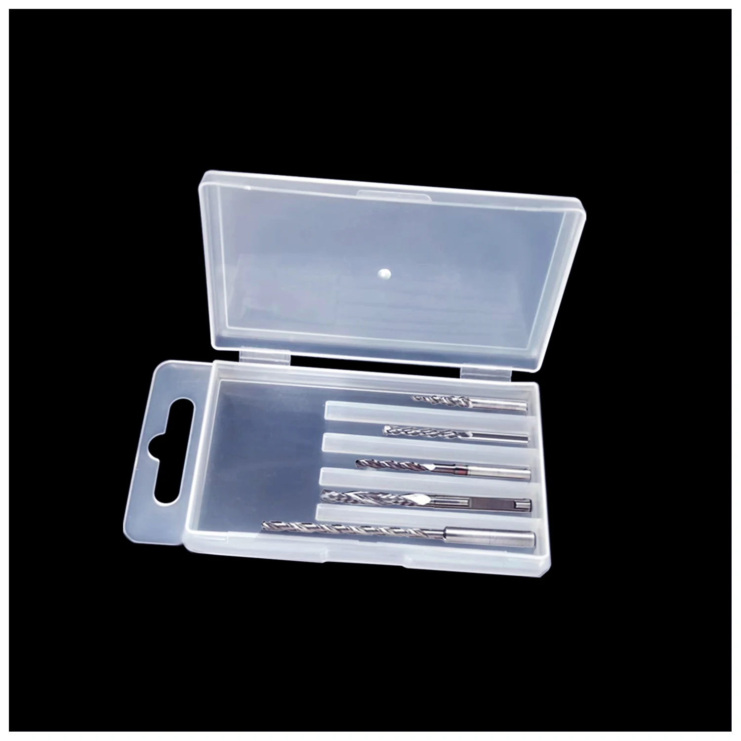 PP plastic packaging box for cutting tools, drill bit box, and plastic packaging box for cutting tools