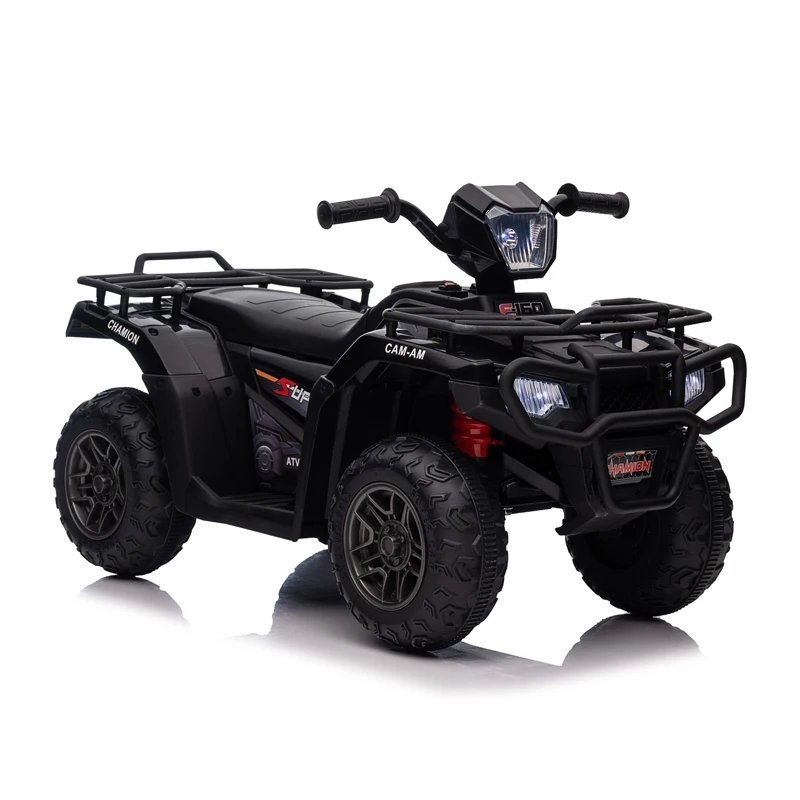 12 V Kids Electric 4 Wheeler ATV Quad with Music Lights Ride on Toy Car