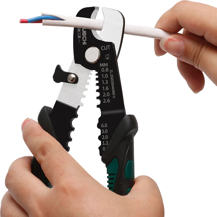 Tuochi Multi-Functional Professional Cable Stripper and Cutter Tool