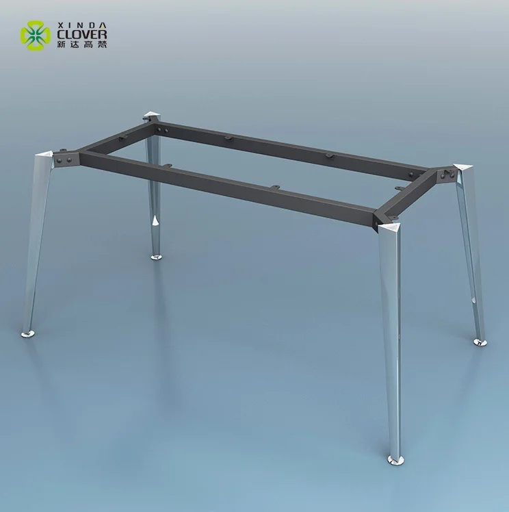 New design low price height quality hot sales unique office table used metal materials office desk leg for home office