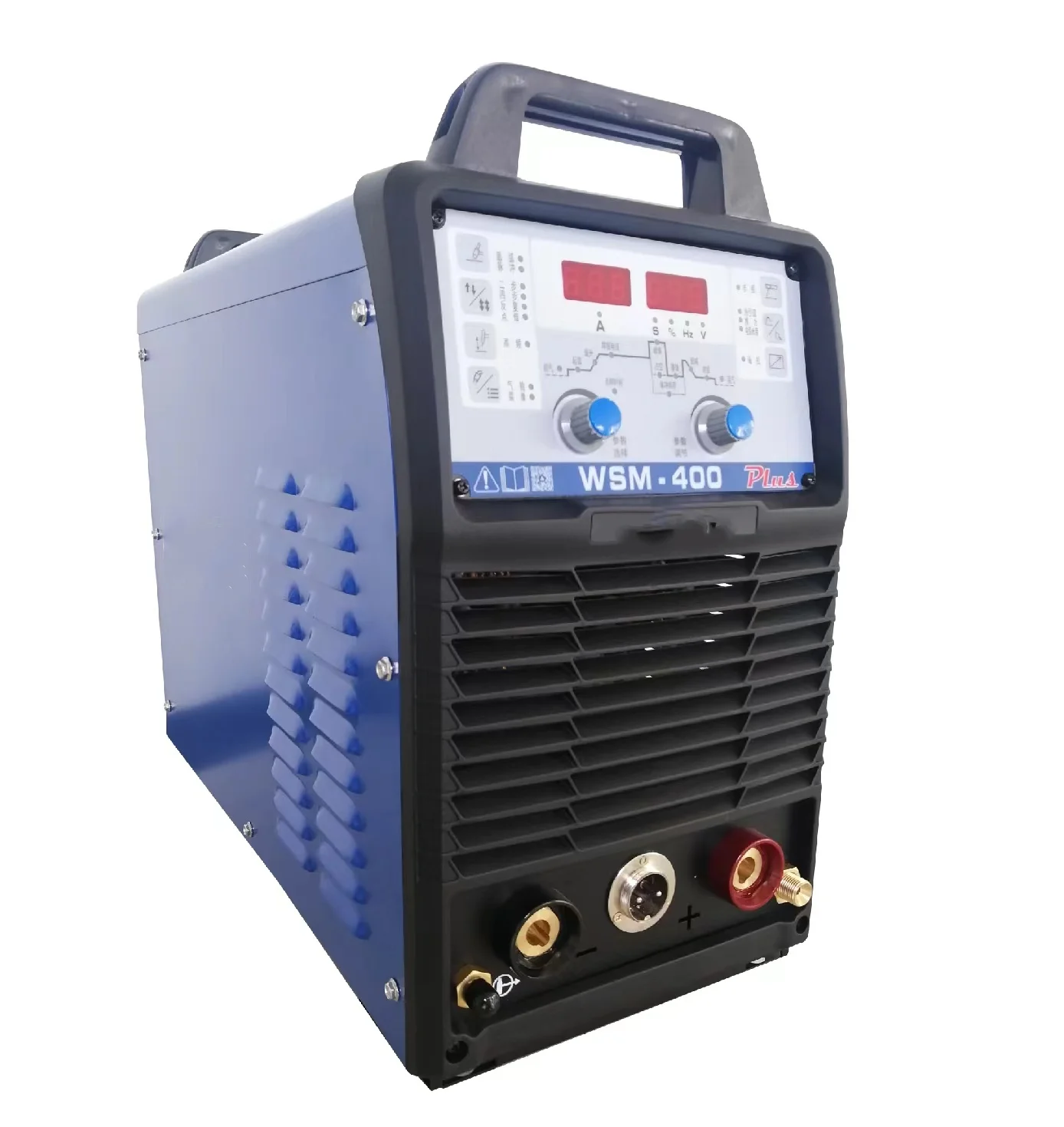 WSM-400 Portable Inverter Tig Welder Multifunctional Pulse Tig Machine for Stainless Steel New Condition & DC Output Polarity
