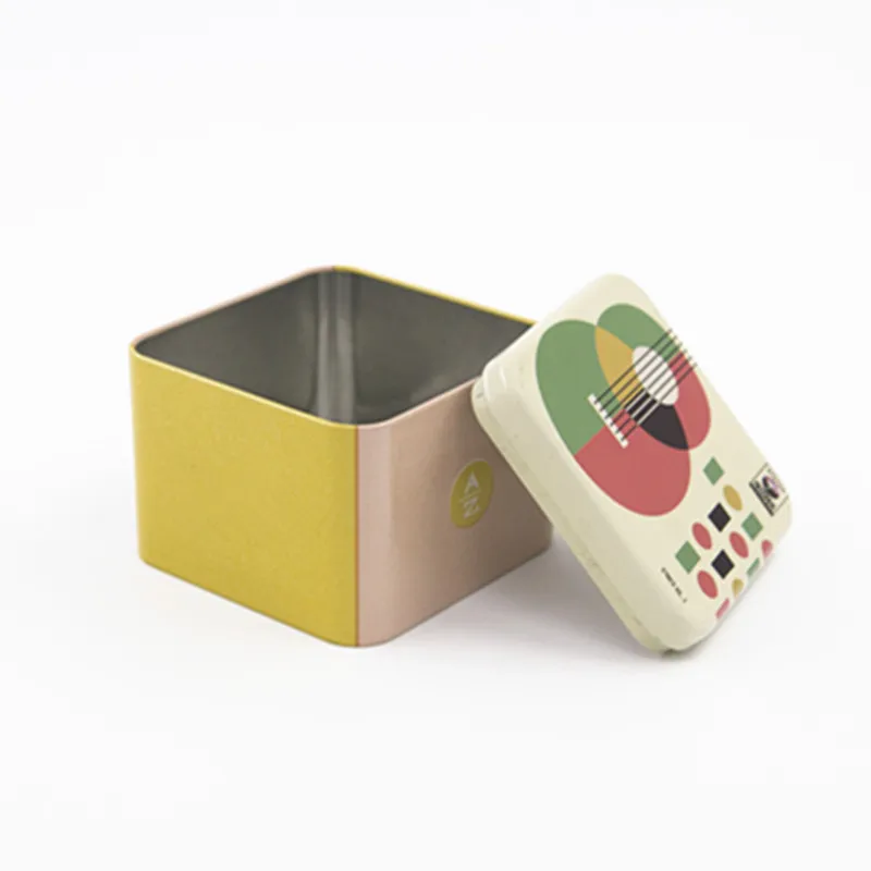 watch tin box Jewelry boxes square gift tin box