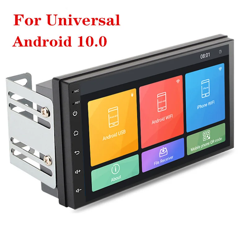 Car mounted 7-inch MP5 universal Android large screen central control navigation 2.5D screen Bluetooth radio all-in-one machine