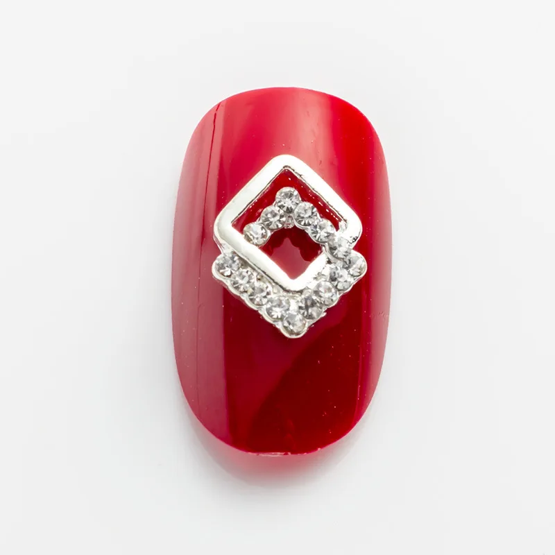 New Design Shine 3D Metal Nail Art Decoration Pearl Rhinestone for DIY Beauty Nail