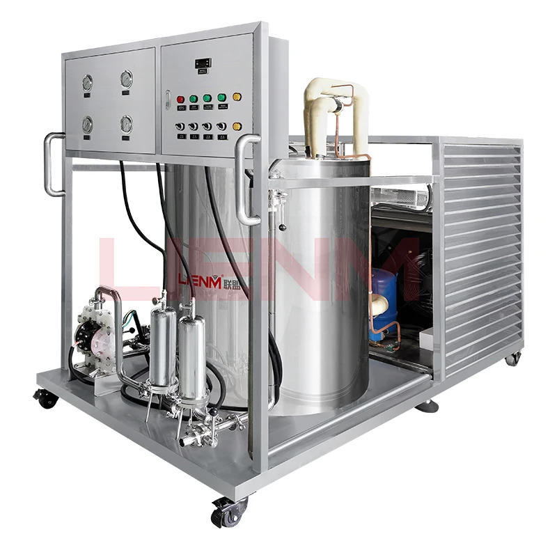 LIENM Hot Selling High Quality Stainless Steel Raw Material Perfume Making Production Perfume Mixing Freezing Equipment