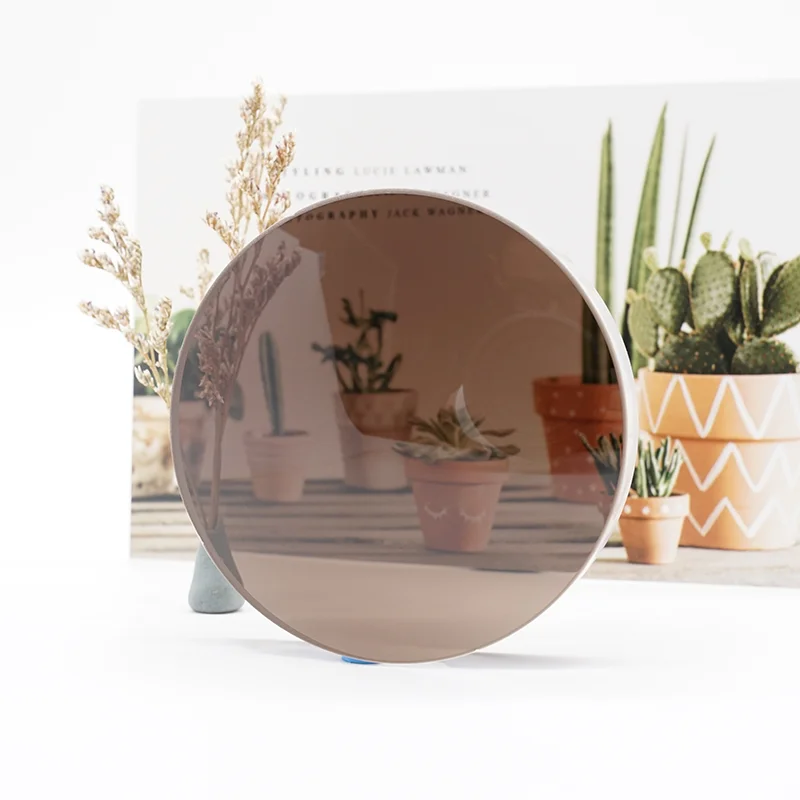 maat manufacturer 1.56 SF CB photo brown super impact cheap optical lens